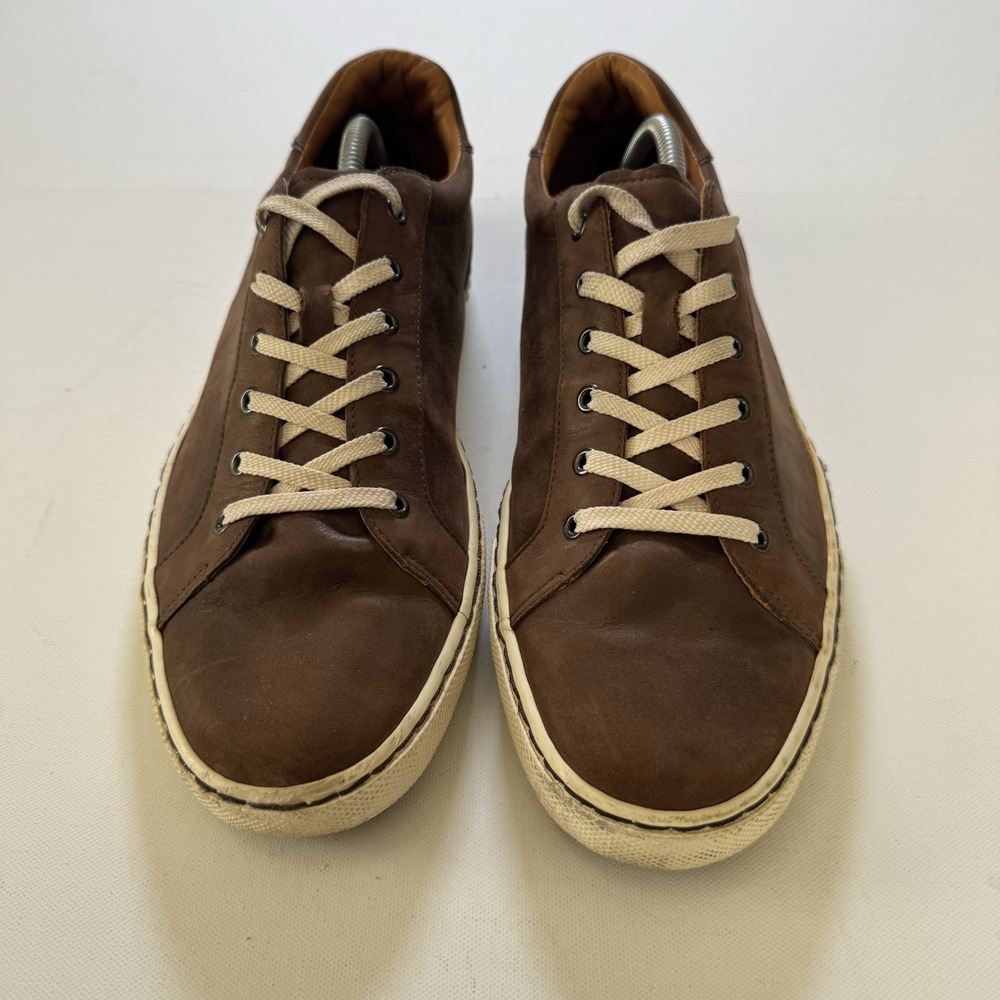 Cole Haan Sneakers Men 12 Brown Leather Nike Air C08053 Low Top Casual Shoes